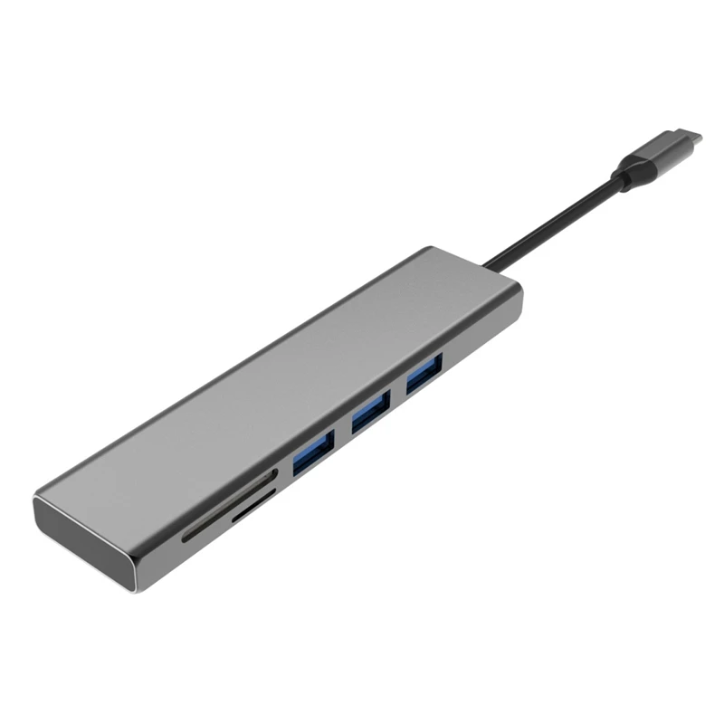 Type C HUB 5 In 1 Docking Station USB 3.0 Multifunctional Adapter 5Gbps High Speed Transmission Extender
Type C HUB 5 In 1 Docking Station USB 3.0 Multifunctional Adapter 5Gbps High Speed Transmission Extender