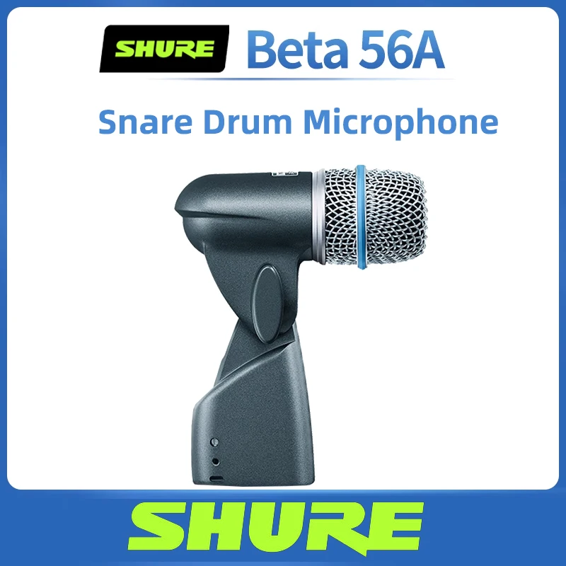 Shure Beta56A Drum Microphone Instrument Kick Drum Bass Microphone Metal Drum Microphone Bass Snare Kick Mic
Shure Beta56A Drum Microphone Instrument Kick Drum Bass Microphone Metal Drum Microphone Bass Snare Kick Mic