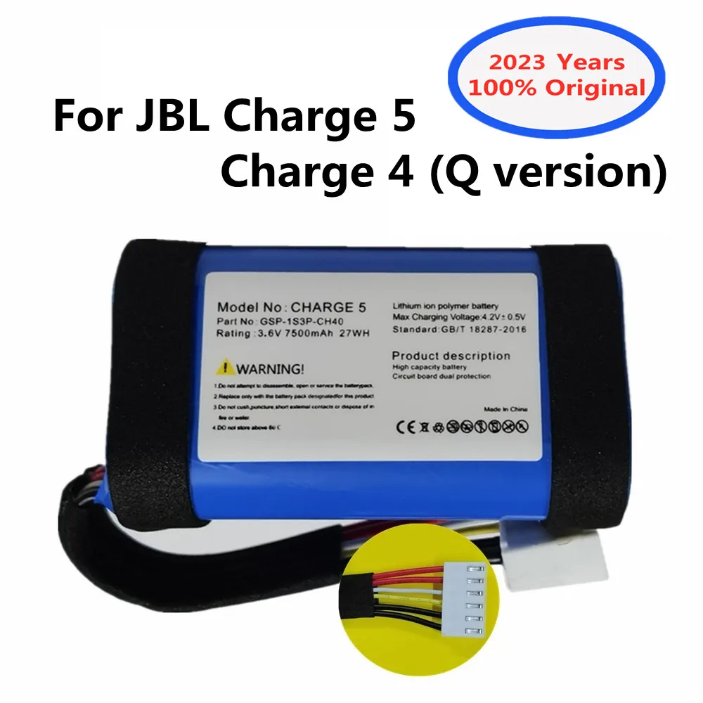 

New GSP-1S3P-CH40 Loudspeaker Original Battery For JBL Charge 5 Charge5 Charge 4 (Q version) Bluetooth Wireless Speaker Battery