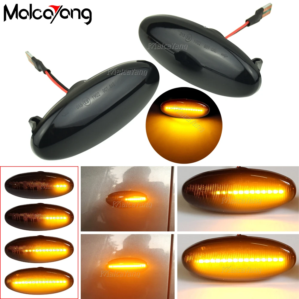 For Nissan Navara D22 NP300 1998-2005 Datsun Frontier Fiera PickUp Terrano 2pcs LED Dynamic Side Marker Turn Signal Light Lamp
For Nissan Navara D22 NP300 1998-2005 Datsun Frontier Fiera PickUp Terrano 2pcs LED Dynamic Side Marker Turn Signal Light Lamp