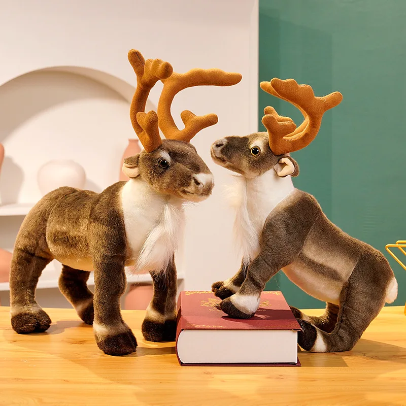 Nice Merry Christmas Soft Stuffed Fluffy Simulation Elk Dolls Xmas Home Decor Plush Deer Toys Children Birthday Gift
Nice Merry Christmas Soft Stuffed Fluffy Simulation Elk Dolls Xmas Home Decor Plush Deer Toys Children Birthday Gift