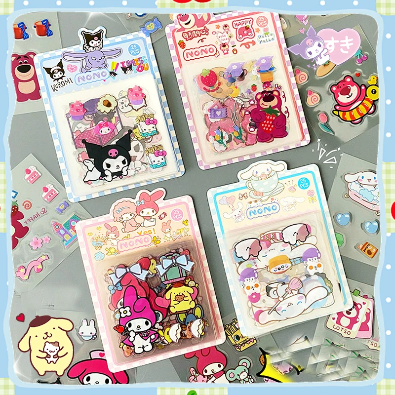 Sanrioed Stickers Kawaii Cartoon Pasters 25 Sheets Decoration Anime Cinnamoroll My Melody Kuromi Diy Material Kids Girls Gift
Sanrioed Stickers Kawaii Cartoon Pasters 25 Sheets Decoration Anime Cinnamoroll My Melody Kuromi Diy Material Kids Girls Gift