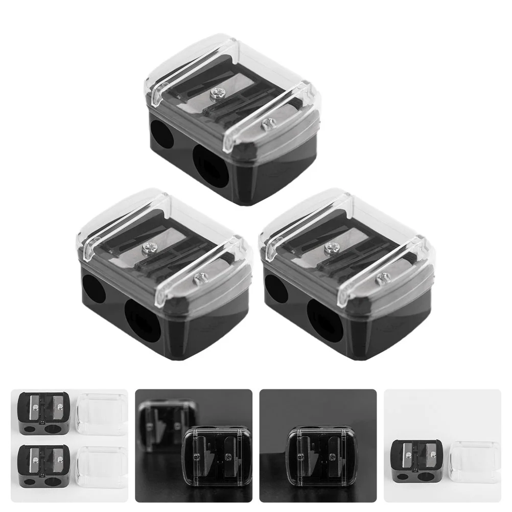 3 Pcs Double Hole Sharpener Small Sharpening Tool Makeup Handheld Sharpener Knife Eyebrow Liner
3 Pcs Double Hole Sharpener Small Sharpening Tool Makeup Handheld Sharpener Knife Eyebrow Liner