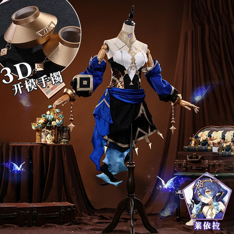 Anime Game Genshin Impact Layla Sexy Exoti Dress Party Uniform Role Play S-XXL Cosplay Costume Halloween Carnival Women 2022 New
Anime Game Genshin Impact Layla Sexy Exoti Dress Party Uniform Role Play S-XXL Cosplay Costume Halloween Carnival Women 2022 New