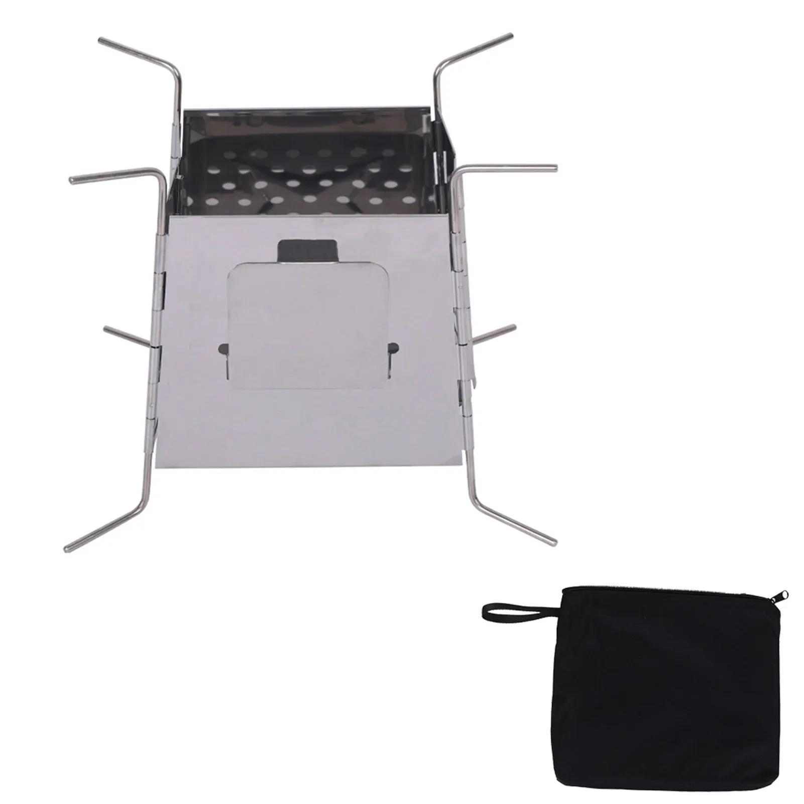 Storage Bag Wood Burning Camping Stove Outdoor Travel Cookware Windproof Picnic Stainless Steel Backpacking Portable Foldable
Storage Bag Wood Burning Camping Stove Outdoor Travel Cookware Windproof Picnic Stainless Steel Backpacking Portable Foldable