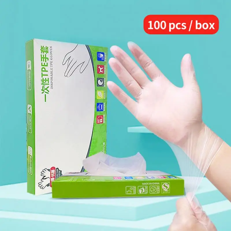 Disposable Food Plastic Gloves Kitchen Accessories Or Restaurant BBQ Eco-friendly Fruit Vegetable Gloves Dinning Beauty 100Pcs
Disposable Food Plastic Gloves Kitchen Accessories Or Restaurant BBQ Eco-friendly Fruit Vegetable Gloves Dinning Beauty 100Pcs