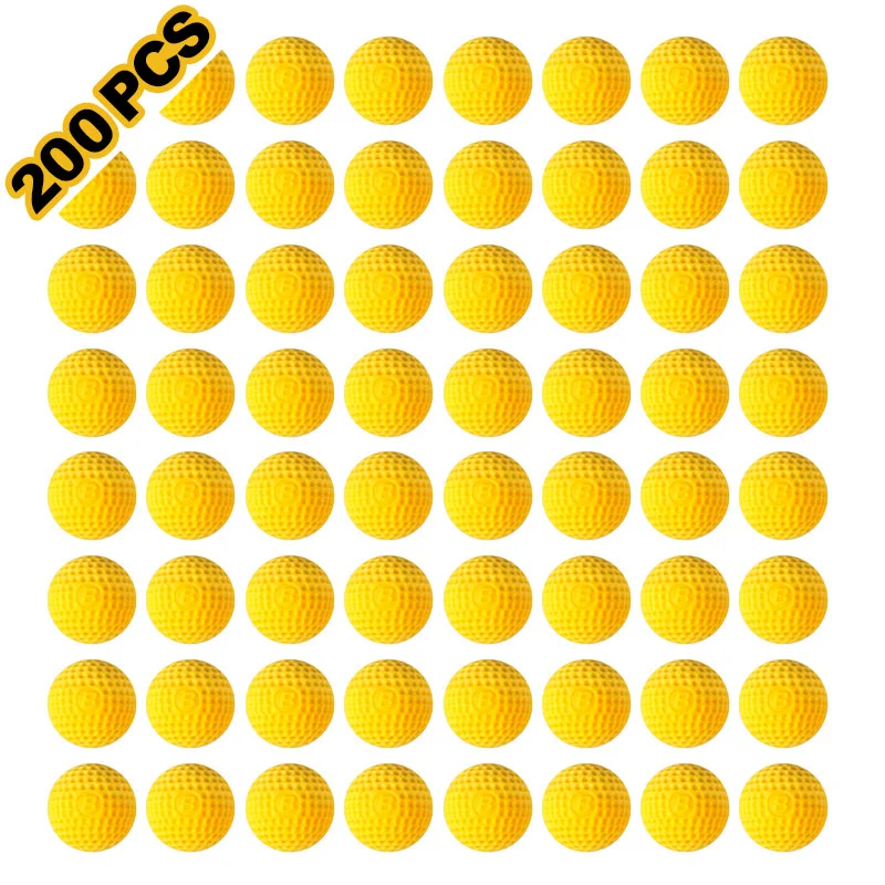 

200Pcs Round Balls for Nerf Rival Refill Darts Toy Gun Bullets for Nerf Rival Apollo Zeus Xmas Children Gift Toy Gun Accessories