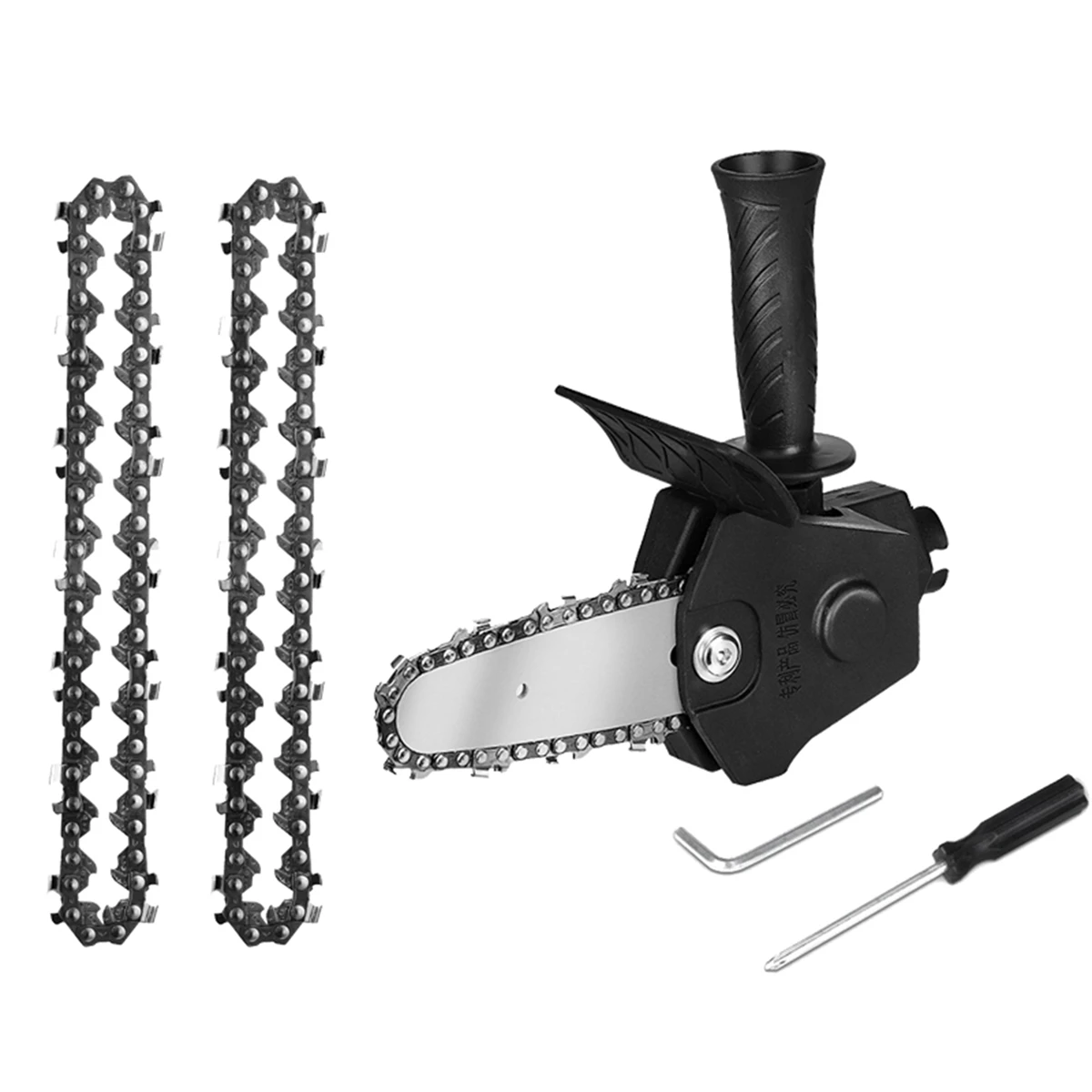 4 Inch Portable Electric Drill Electric Chain Saw Adapter Conversion Head for Electric Drills Woodworking Tools(Black)
4 Inch Portable Electric Drill Electric Chain Saw Adapter Conversion Head for Electric Drills Woodworking Tools(Black)