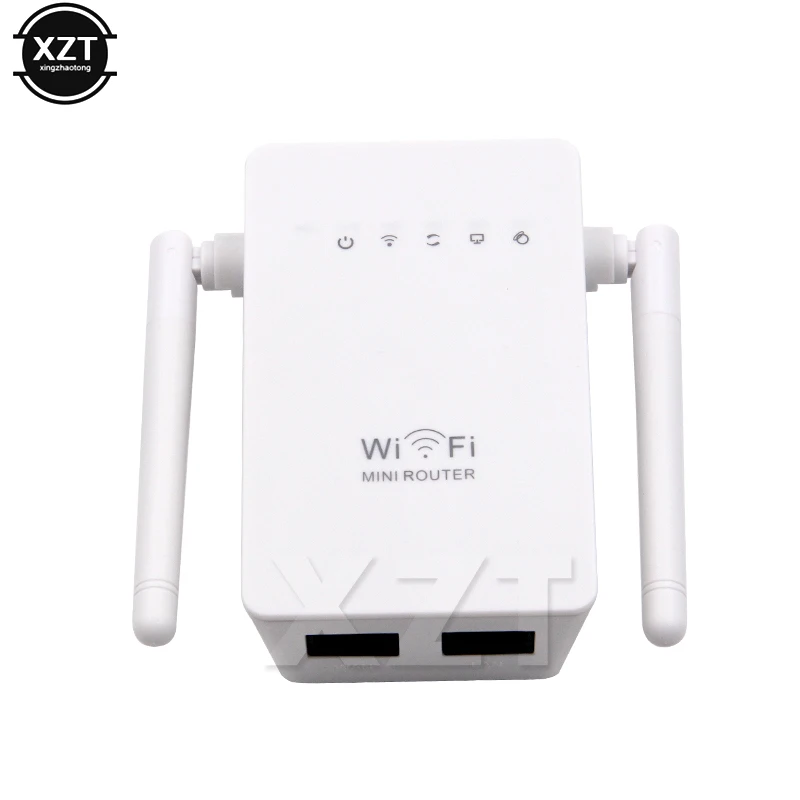 

HOT Mini Wifi Router 2.4G 300Mbps Wireless-N Network Wi Fi Repeater Range Expander Signal Booster 2dBi Antenna 802.11 b/g/n