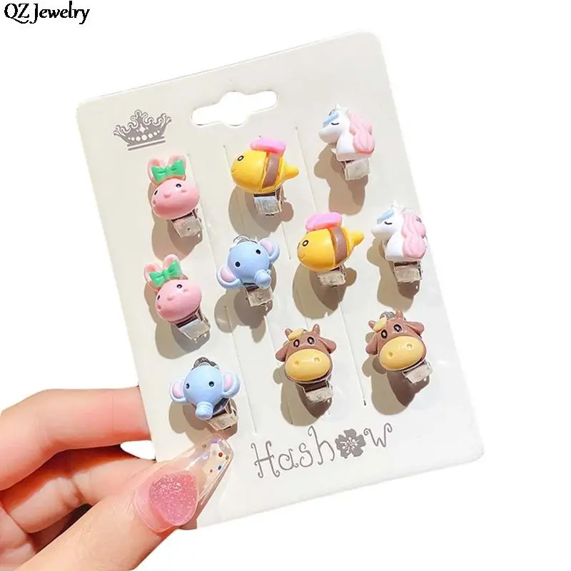 10pcs/lot Cute Resin Kids Ear Clip Cartoon Animal Flower Fruit Children Ear Clip No Piercing Earring for Baby Girls Gift Jewelry
10pcs/lot Cute Resin Kids Ear Clip Cartoon Animal Flower Fruit Children Ear Clip No Piercing Earring for Baby Girls Gift Jewelry