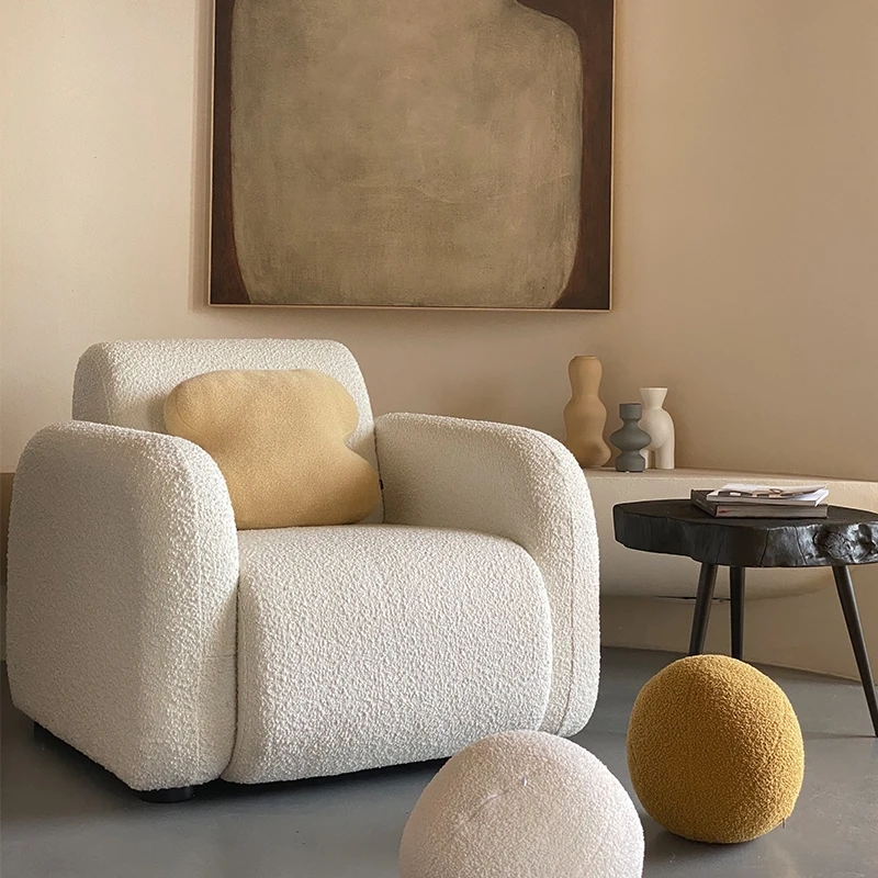 Single Seat Combination Light Luxury Creative Designer Complete Bed & Breakfast Fabric Sofa Furniture
Single Seat Combination Light Luxury Creative Designer Complete Bed & Breakfast Fabric Sofa Furniture
