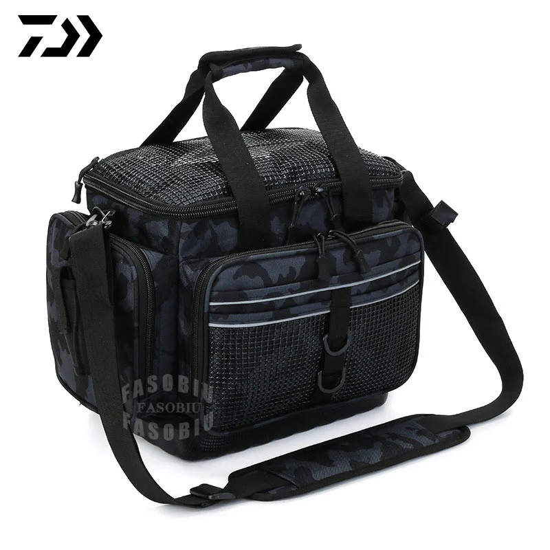 Многофункциональная Водонепроницаемая мужская сумка Daiwa для рыбалки на открытом воздухе, износостойкая сумка через плечо для альпинизма, у...
Многофункциональная Водонепроницаемая мужская сумка Daiwa для рыбалки на открытом воздухе, износостойкая сумка через плечо для альпинизма, у...