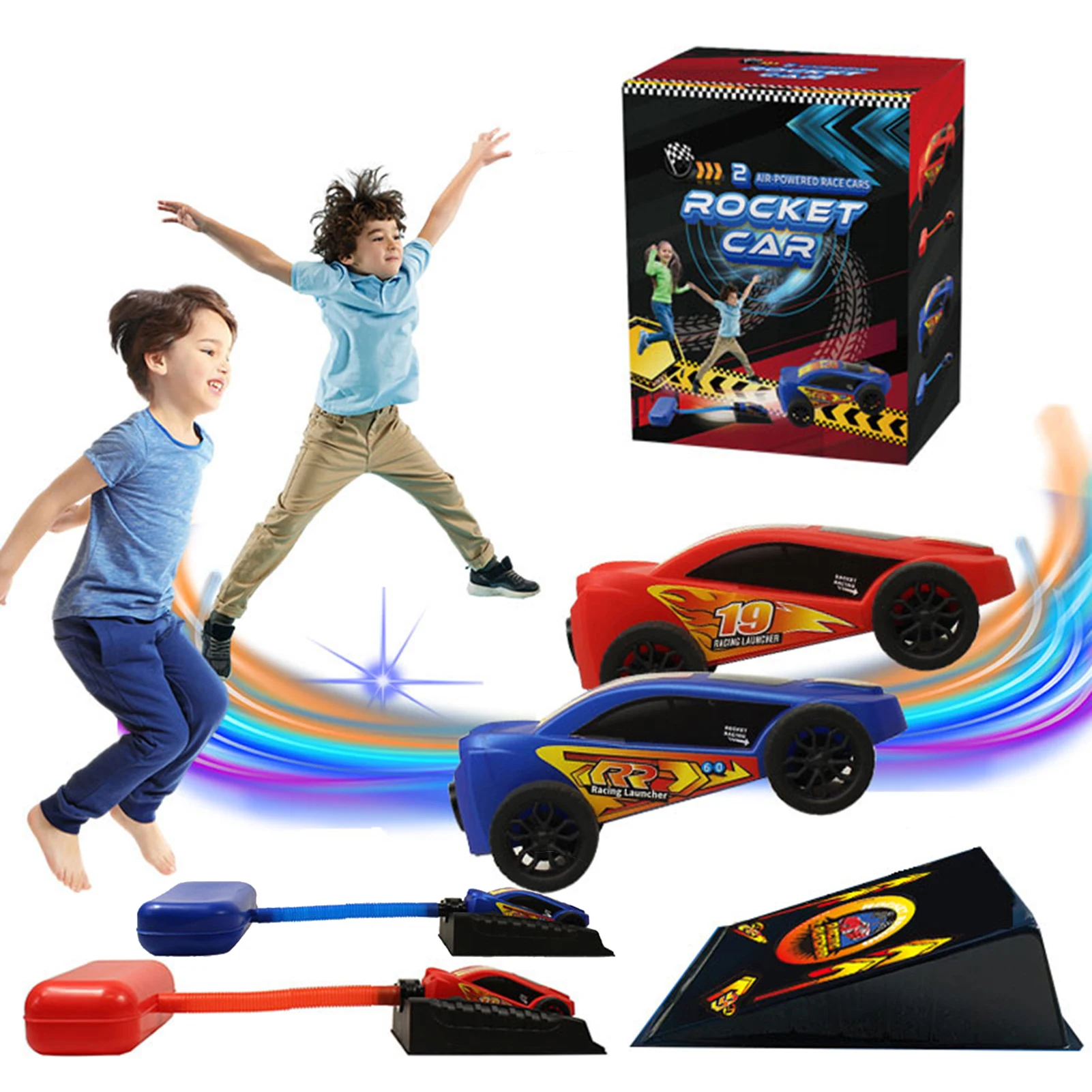 Kids Air Pressed S Rocket Race Car Pedal Games Outdoor Sports Kids League Launchers Step Pump Skittles Children Foot Family Game
Kids Air Pressed S Rocket Race Car Pedal Games Outdoor Sports Kids League Launchers Step Pump Skittles Children Foot Family Game