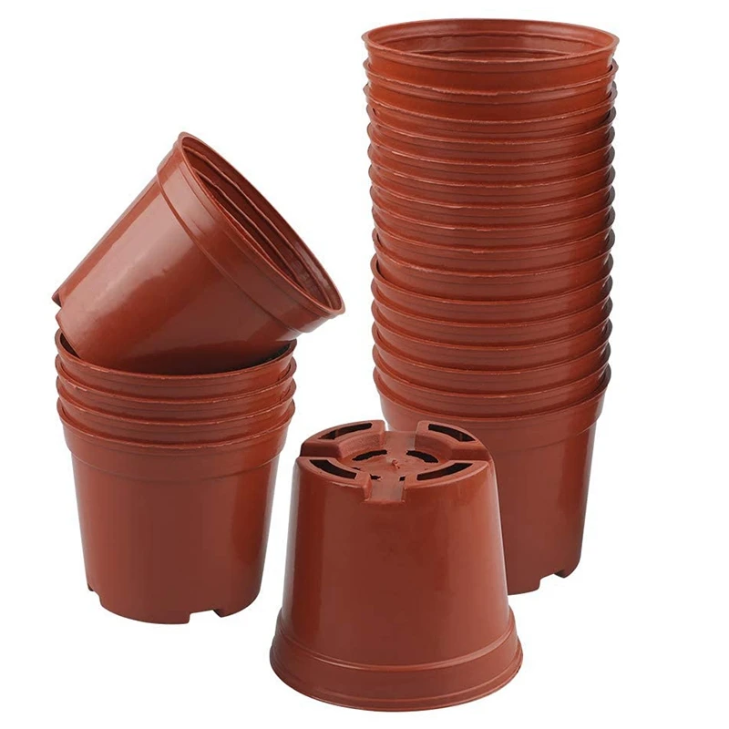 100Pcs 8.5CM Round Plastic Plant Pots Small Flower Pots for Plant Nursery Small Potted Plants
100Pcs 8.5CM Round Plastic Plant Pots Small Flower Pots for Plant Nursery Small Potted Plants