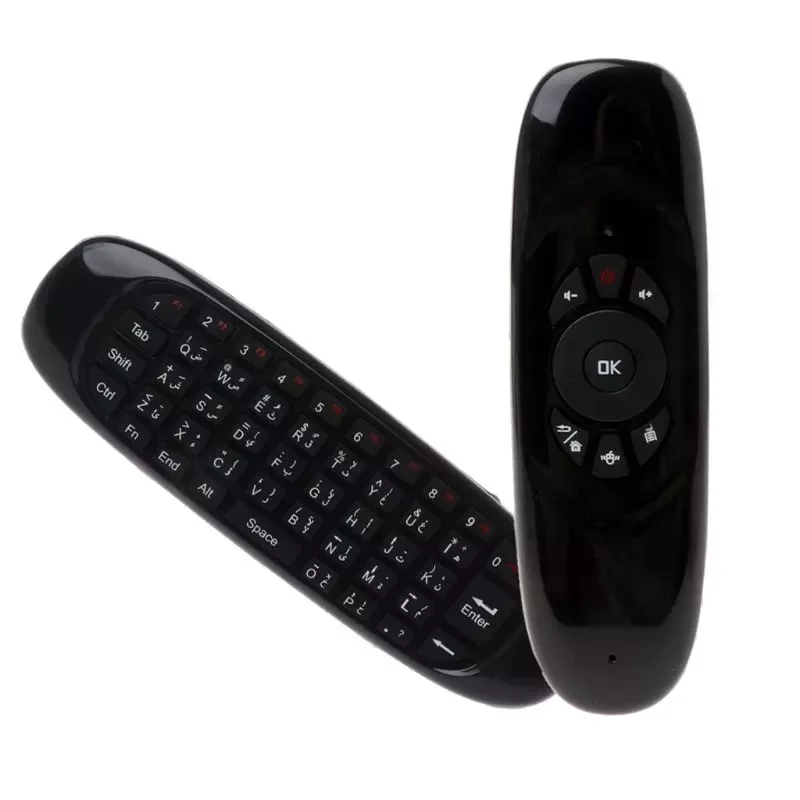 NEW2023 Fly Air Mouse 2.4G Mini Wireless Keyboard Rechargeable Remote Control for PC Android TV Box Russian English Spanish Arab
NEW2023 Fly Air Mouse 2.4G Mini Wireless Keyboard Rechargeable Remote Control for PC Android TV Box Russian English Spanish Arab