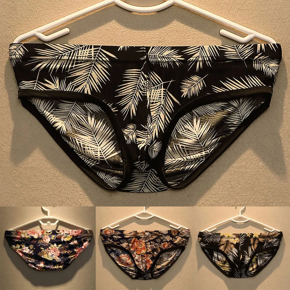 Sexy Hawaiian Style Men Underwear Briefs Semi-Transparent Breathable Beach Swimming Trunks Print Floral Shorts
Sexy Hawaiian Style Men Underwear Briefs Semi-Transparent Breathable Beach Swimming Trunks Print Floral Shorts