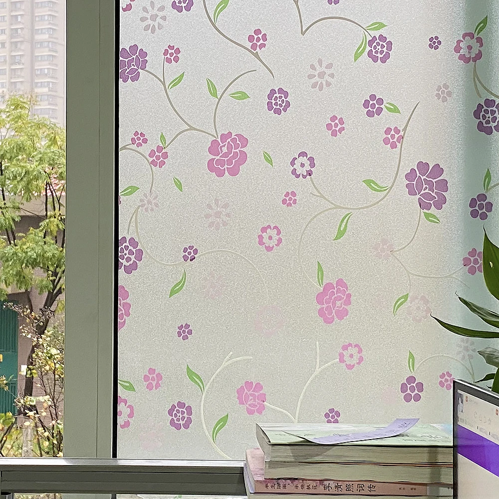 1/2 M Stained Flower Decorative Window Film Privacy Frosted Adhesive Film Uv Protective Vinyl Window Decal Matte Glass Sticker
1/2 M Stained Flower Decorative Window Film Privacy Frosted Adhesive Film Uv Protective Vinyl Window Decal Matte Glass Sticker