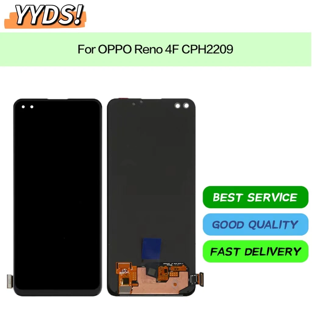 ЖК-дисплей AMOLED AAA + 6,43 дюйма для OPPO Reno4F, ЖК-дисплей, сенсорная панель, дигитайзер для OPPO Reno 4F CPH2209, ЖК-дисплей s, замена
ЖК-дисплей AMOLED AAA + 6,43 дюйма для OPPO Reno4F, ЖК-дисплей, сенсорная панель, дигитайзер для OPPO Reno 4F CPH2209, ЖК-дисплей s, замена