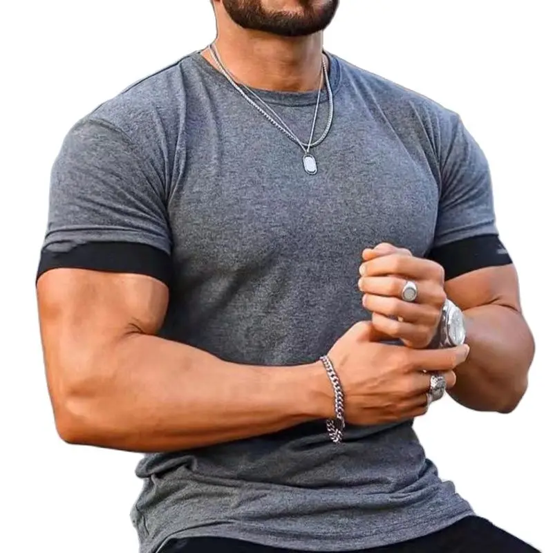 Men's Summer Casual Daily Home Top Sports Fitness Solid Color Moisture Wicking Crew Neck T-Shirt
Men's Summer Casual Daily Home Top Sports Fitness Solid Color Moisture Wicking Crew Neck T-Shirt