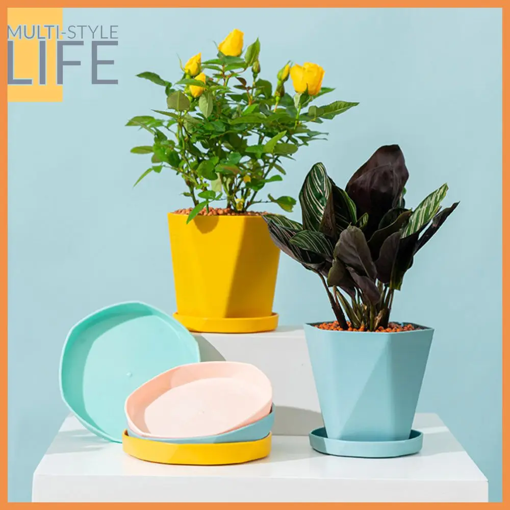 Compression Plastic Flower Pots Simple Temperament Practical Water-saving Tray Extrusion No Deformation Plastic Pallet Flowerpot
Compression Plastic Flower Pots Simple Temperament Practical Water-saving Tray Extrusion No Deformation Plastic Pallet Flowerpot