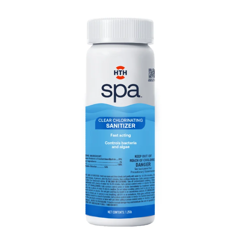 Care Clear Chlorinating Sanitizer for Spa & Hot Tubs, 2.25 lbs. (Pool Chemicals)
Care Clear Chlorinating Sanitizer for Spa & Hot Tubs, 2.25 lbs. (Pool Chemicals)