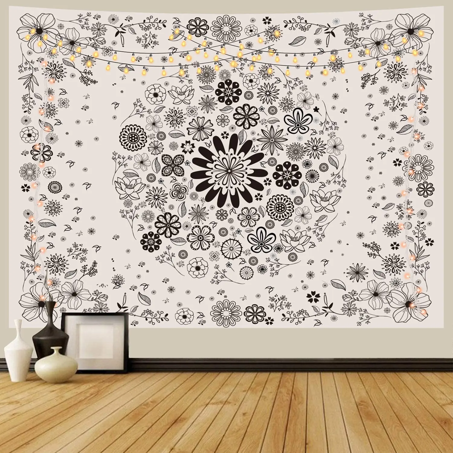 Magbeauty Wall Tapestry for Bedroom - White Tapestry Wall Hanging Bohemian Boho Tapestry as Wall Art for Living Room, Bedroom
Magbeauty Wall Tapestry for Bedroom - White Tapestry Wall Hanging Bohemian Boho Tapestry as Wall Art for Living Room, Bedroom