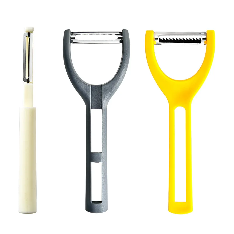 Detachable 3-in-1 peeler stainless steel PP vegetable and fruit tools Multi-function grater furniture kitchen supplies SSJ355
Detachable 3-in-1 peeler stainless steel PP vegetable and fruit tools Multi-function grater furniture kitchen supplies SSJ355