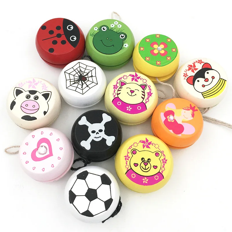 Cute Animal Prints Wooden Yoyo Toys Ladybug Toys Kids Yo-Yo Creative Yo Yo Toys For Children Children Yoyo Ball
Cute Animal Prints Wooden Yoyo Toys Ladybug Toys Kids Yo-Yo Creative Yo Yo Toys For Children Children Yoyo Ball
