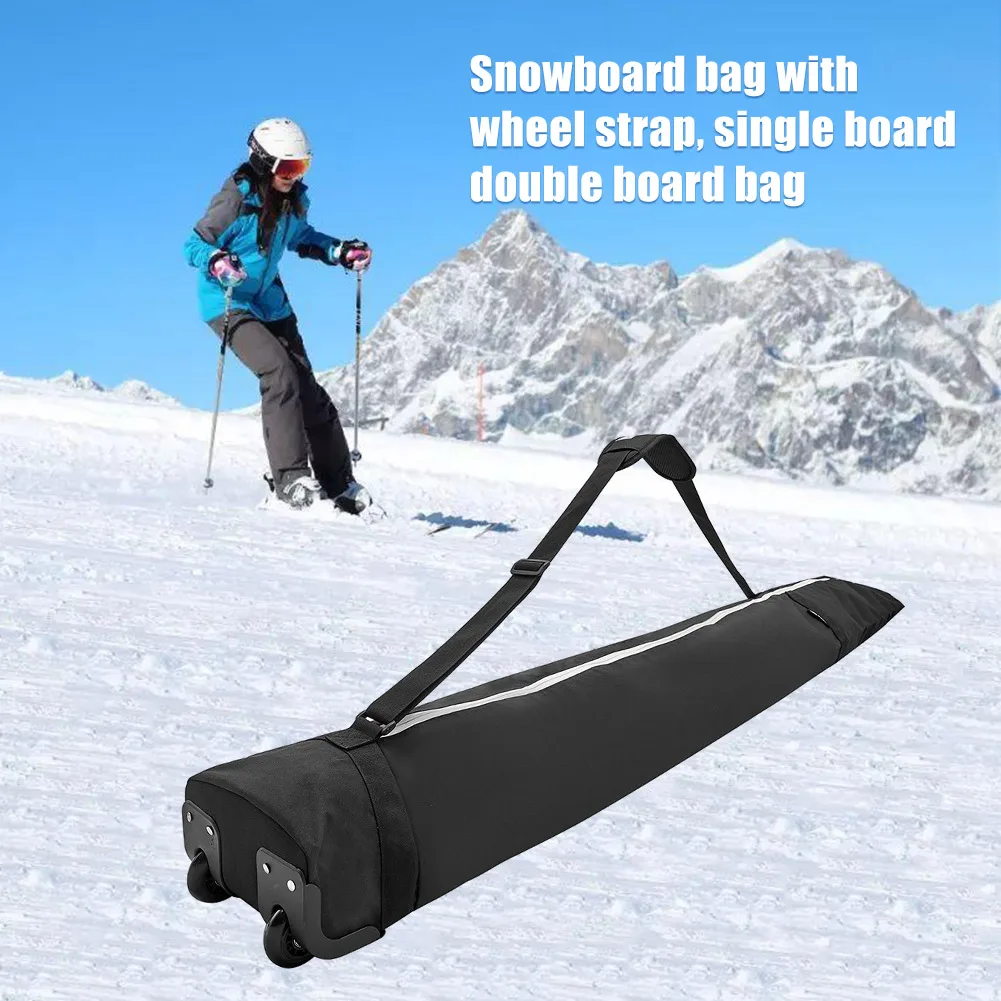 Oxford Cloth Snowboard Cover Waterproof Ski Equipment Storage Bag Adjustable Wear-Resistant Scratch Resistant for Outdoor Sports 
Oxford Cloth Snowboard Cover Waterproof Ski Equipment Storage Bag Adjustable Wear-Resistant Scratch Resistant for Outdoor Sports