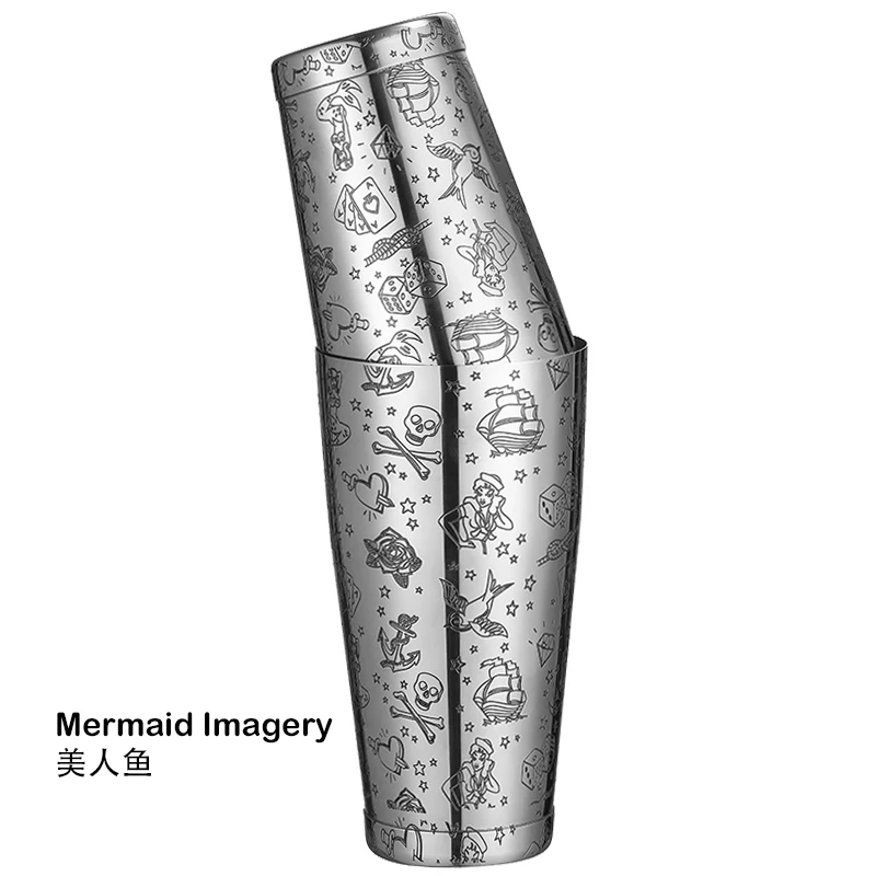 CocktailGeek бостонские шейкеры из нержавеющей стали 800 мл и 500 мл
CocktailGeek бостонские шейкеры из нержавеющей стали 800 мл и 500 мл