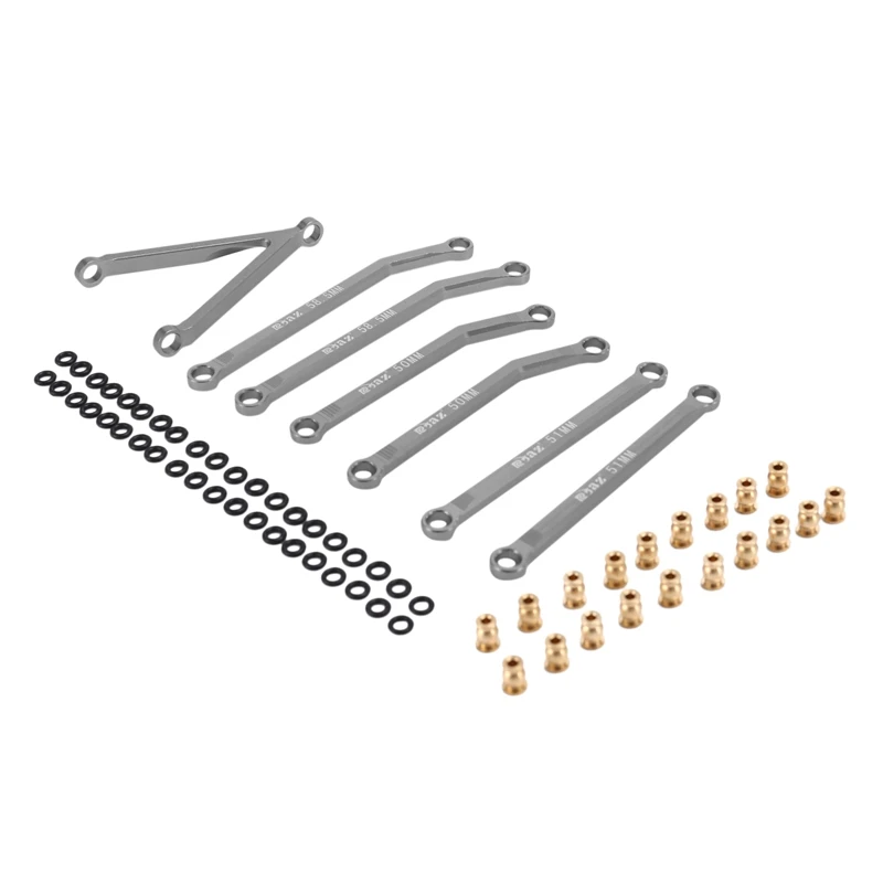 CNC High Clearance Chassis Link Rod For 1/24 RC Crawler Car Axial SCX24 AXI00001 C10 AXI00002 JEEP AXI00006 Bronco
CNC High Clearance Chassis Link Rod For 1/24 RC Crawler Car Axial SCX24 AXI00001 C10 AXI00002 JEEP AXI00006 Bronco