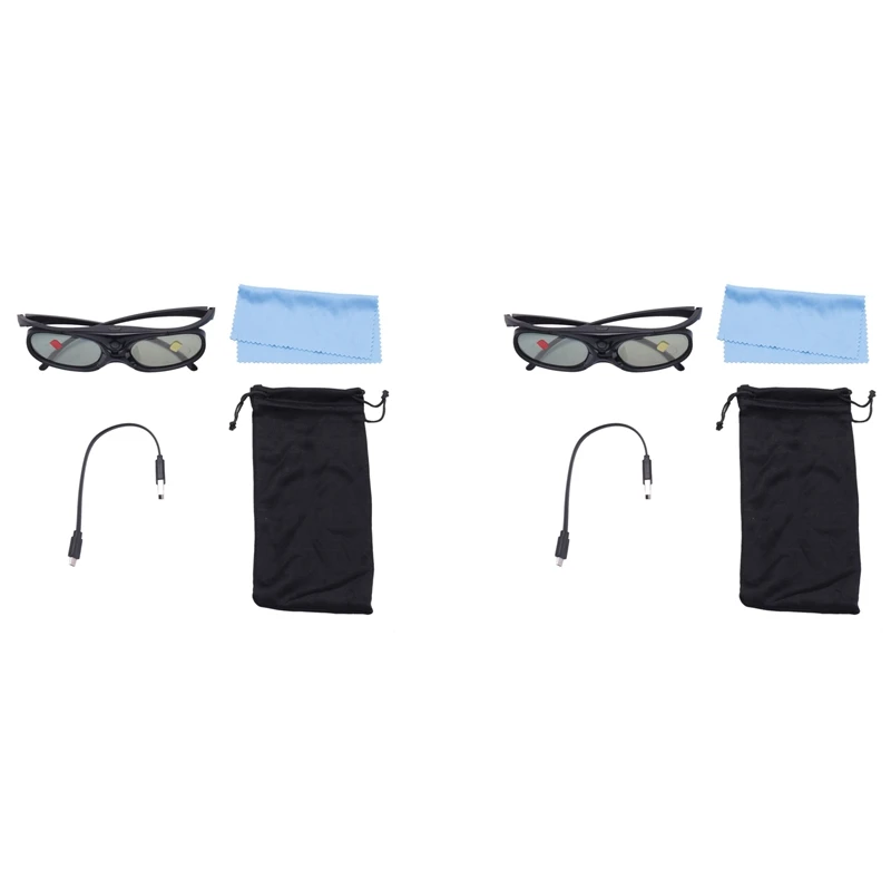 8 PCS Active Shutter 3D Glasses For DLP Link 96-144HZ With Optama /Acer/Benq /Viewsonic/XGIMI DLP Link Projectors
8 PCS Active Shutter 3D Glasses For DLP Link 96-144HZ With Optama /Acer/Benq /Viewsonic/XGIMI DLP Link Projectors