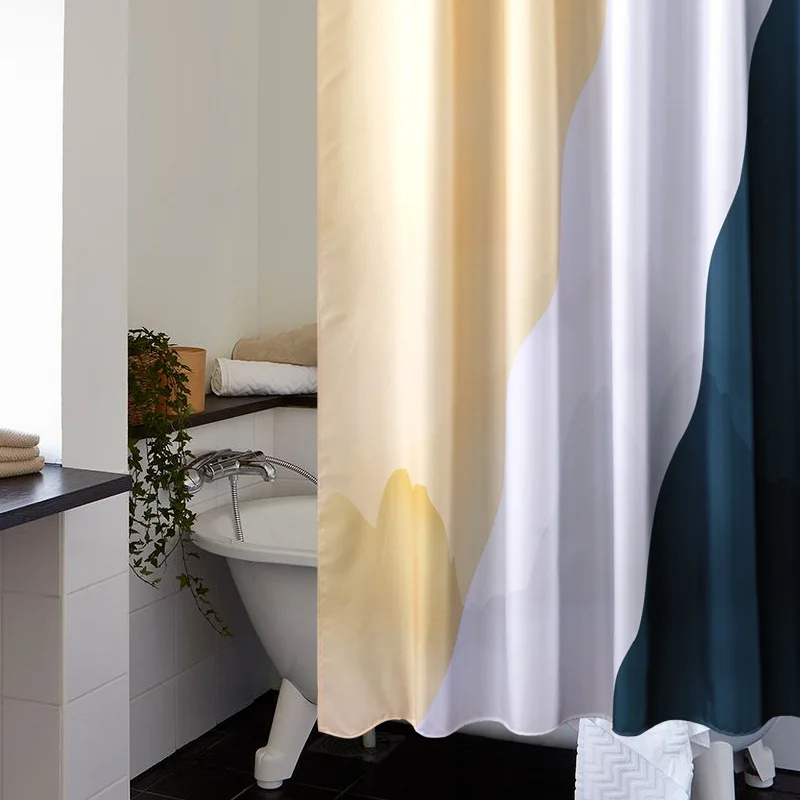 GY3523 Gyrohome 1PC Shower Curtain Bathroom Waterproof Curtain Polyester Fabric Dec
GY3523 Gyrohome 1PC Shower Curtain Bathroom Waterproof Curtain Polyester Fabric Dec