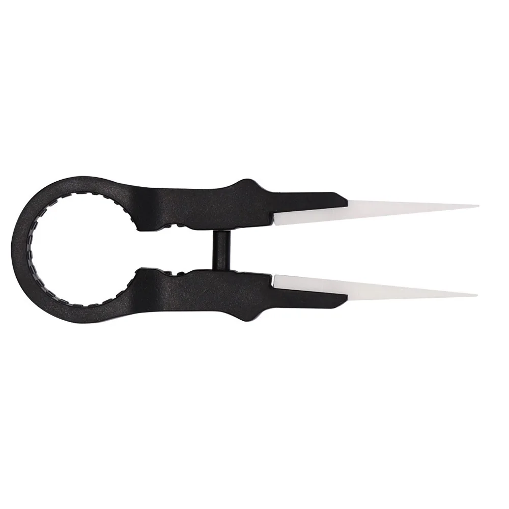 High Quality Stainless Steel Ceramic Tweezers Heat Resistant Non Conductive Ceramic Pointed Tip DIY Tools Hot Selling
High Quality Stainless Steel Ceramic Tweezers Heat Resistant Non Conductive Ceramic Pointed Tip DIY Tools Hot Selling
