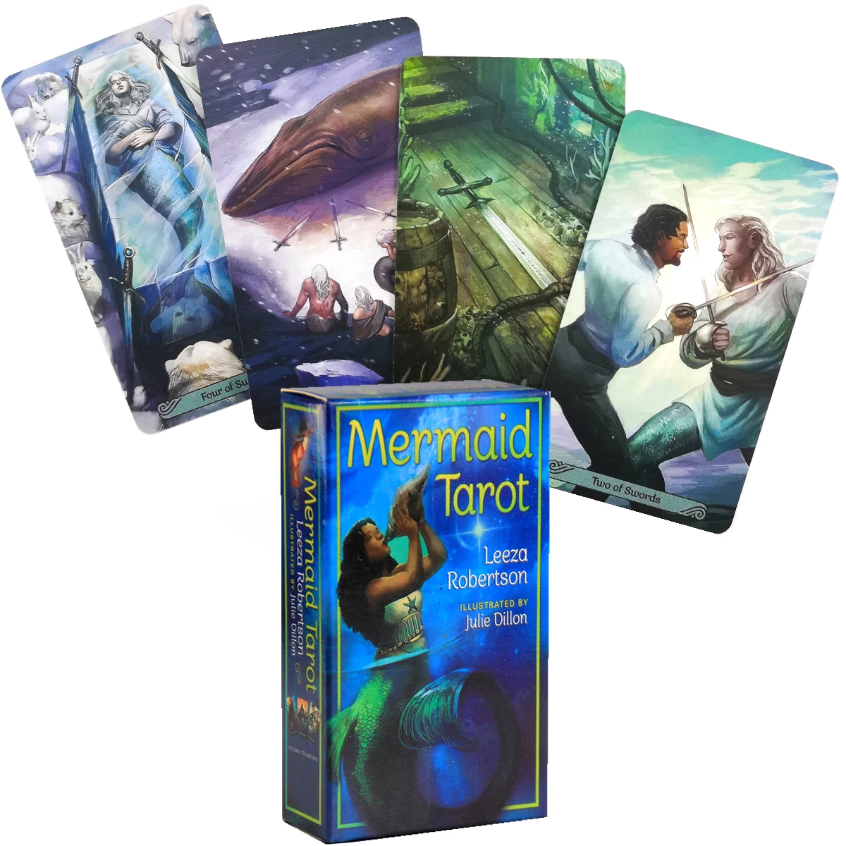 Mermaid Tarot By Leeza Robertson Cards Oracles Divination Deck Board Games English For Family Party Tarot Game
Mermaid Tarot By Leeza Robertson Cards Oracles Divination Deck Board Games English For Family Party Tarot Game