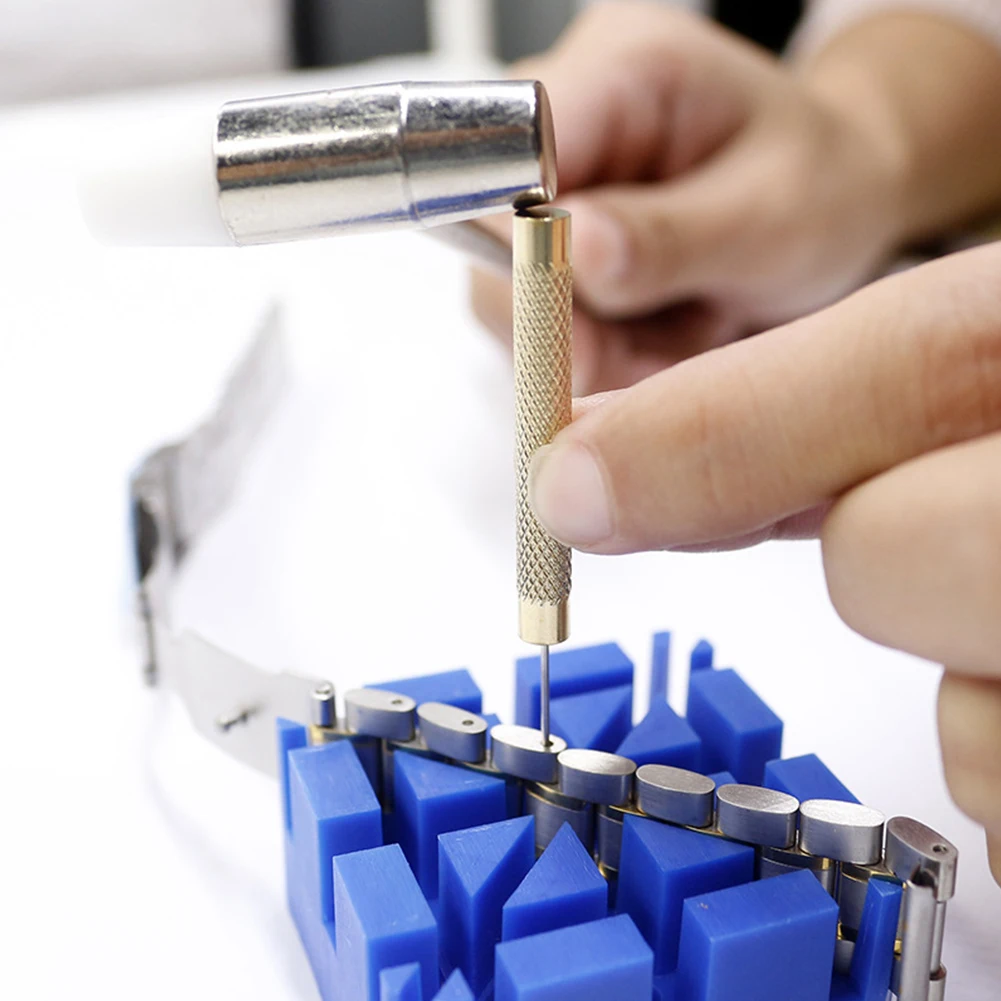 10 Pcs Watch Strap Pin Punch Bracelet Adjust Remover Gadget 1mm Pin Head For Jewelry Riveting Repairing Hand Manual Tools
10 Pcs Watch Strap Pin Punch Bracelet Adjust Remover Gadget 1mm Pin Head For Jewelry Riveting Repairing Hand Manual Tools