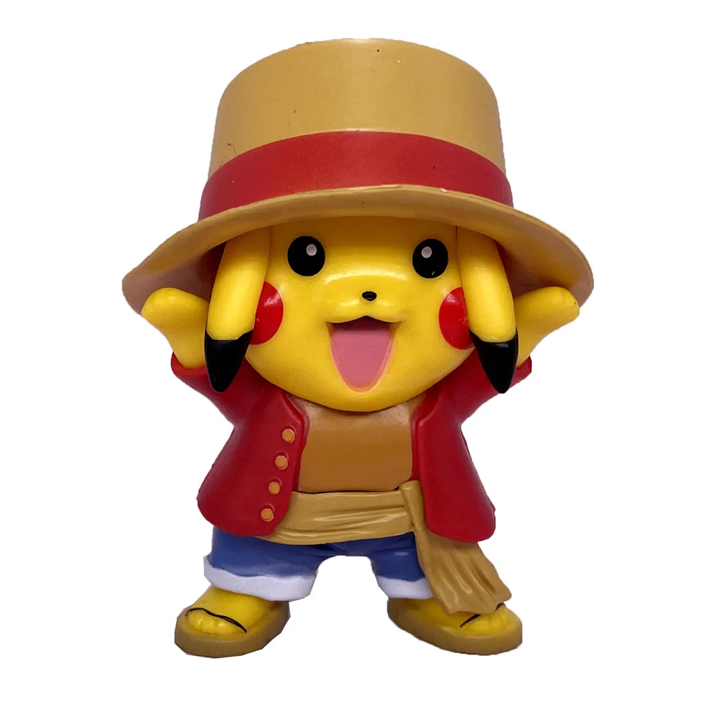 Pet Elf Pikachu COS Luffy KMA Set Anime Peripheral Handmade Model Desktop Decoration Car Central Control Collection Doll Toys
Pet Elf Pikachu COS Luffy KMA Set Anime Peripheral Handmade Model Desktop Decoration Car Central Control Collection Doll Toys