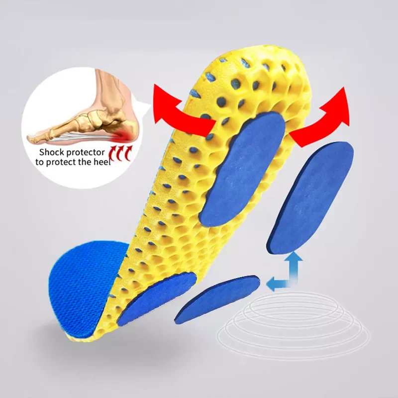 Memory Foam Sport Support Insert Feet Care Insoles for Shoes Men Women Orthotic Breathable Running Cushion Men Women
Memory Foam Sport Support Insert Feet Care Insoles for Shoes Men Women Orthotic Breathable Running Cushion Men Women