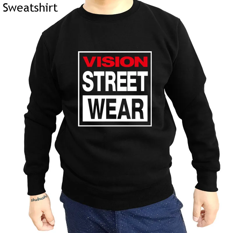 Vintage Skate sweatshirt Vision Street Wear sweatshirt retro men white cotton hoody spring fashion top euro size
Vintage Skate sweatshirt Vision Street Wear sweatshirt retro men white cotton hoody spring fashion top euro size