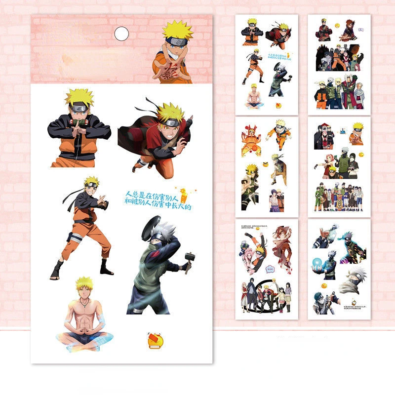 Anime Naruto Hand Ledger Sticker Peripheral Anime Notebook Decorative Sticker Phone Meal Card Waterproof Stickers
Anime Naruto Hand Ledger Sticker Peripheral Anime Notebook Decorative Sticker Phone Meal Card Waterproof Stickers