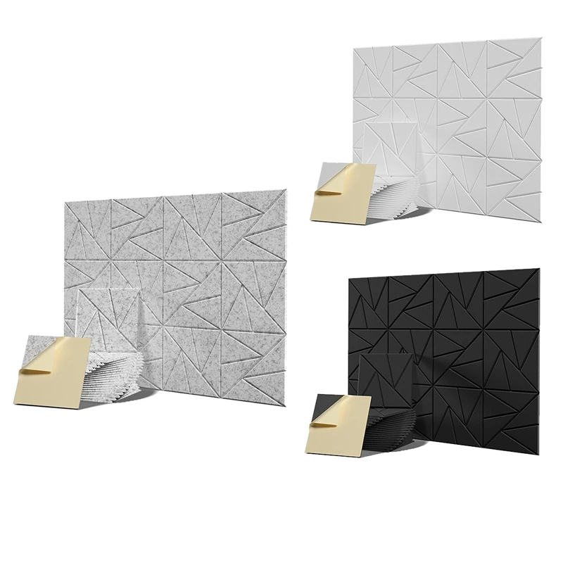 12Pack Acoustic Foam Panels Sound Panels High Density With Self-Adhesive, 12X 12X 0.4Inch Black
12Pack Acoustic Foam Panels Sound Panels High Density With Self-Adhesive, 12X 12X 0.4Inch Black