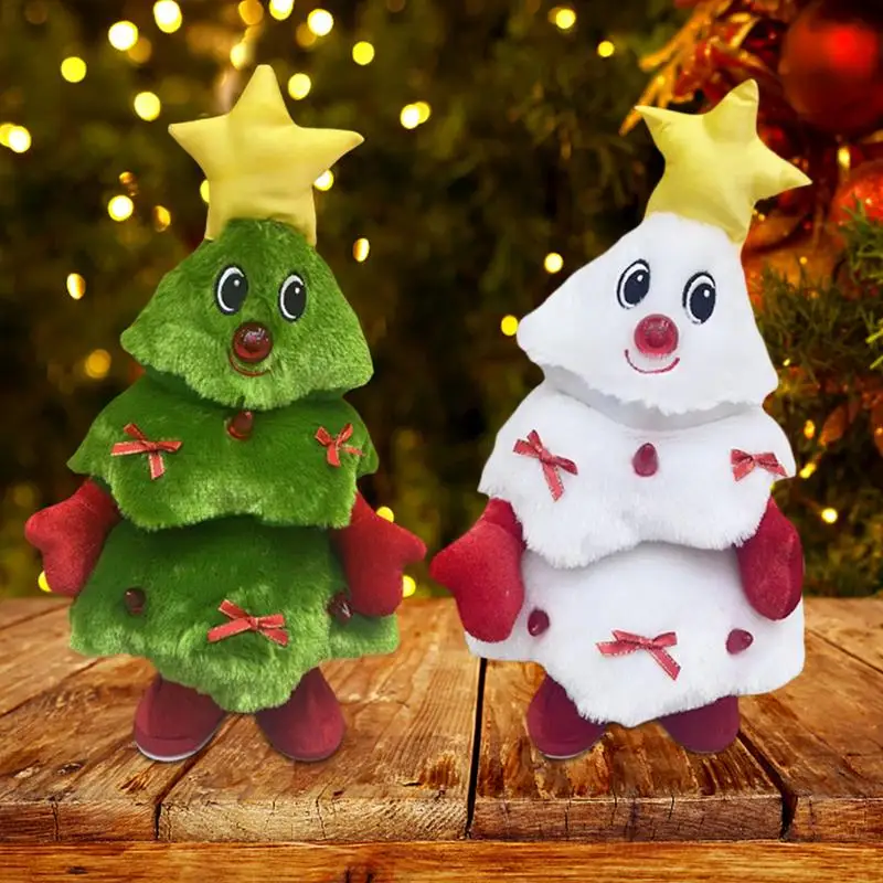 Dance Christmas Tree Toys Glowing Design Musical Plush Decor Plush Dancing Christmas Doll Toy Christmas Decoration Supplies
Dance Christmas Tree Toys Glowing Design Musical Plush Decor Plush Dancing Christmas Doll Toy Christmas Decoration Supplies