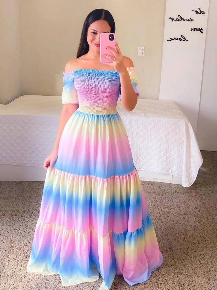 2023 Summer Dresses For Women Print Off Shoulder Broken Flower Y2k Open Shoulder Long Dress Streetwear Oversized Dress Beach
2023 Summer Dresses For Women Print Off Shoulder Broken Flower Y2k Open Shoulder Long Dress Streetwear Oversized Dress Beach