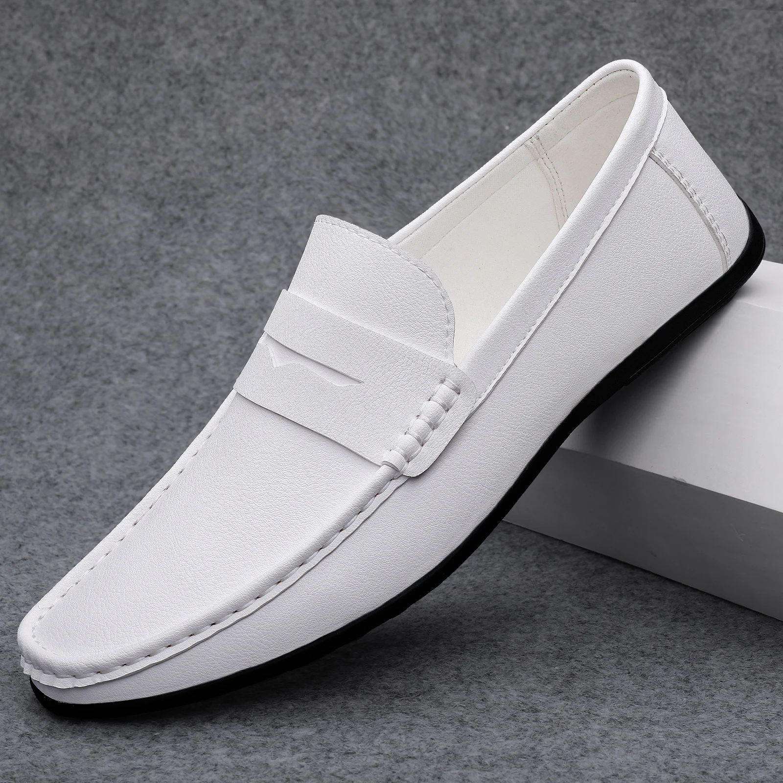 Spring 2022 Walking Driver Footwear Men Handmade Casual Shoes For Mens Plus Size Loafers Man Comfortable Flats Shoes Man
Spring 2022 Walking Driver Footwear Men Handmade Casual Shoes For Mens Plus Size Loafers Man Comfortable Flats Shoes Man