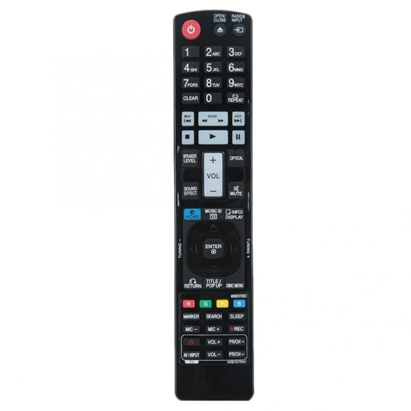 AKB73275501 для домашнего кинотеатра LG Blu-ray LHB336 LHB536 HX906SB LHB976 HX551 HX561 HX771 HX721 пульт дистанционного X3UF
AKB73275501 для домашнего кинотеатра LG Blu-ray LHB336 LHB536 HX906SB LHB976 HX551 HX561 HX771 HX721 пульт дистанционного X3UF