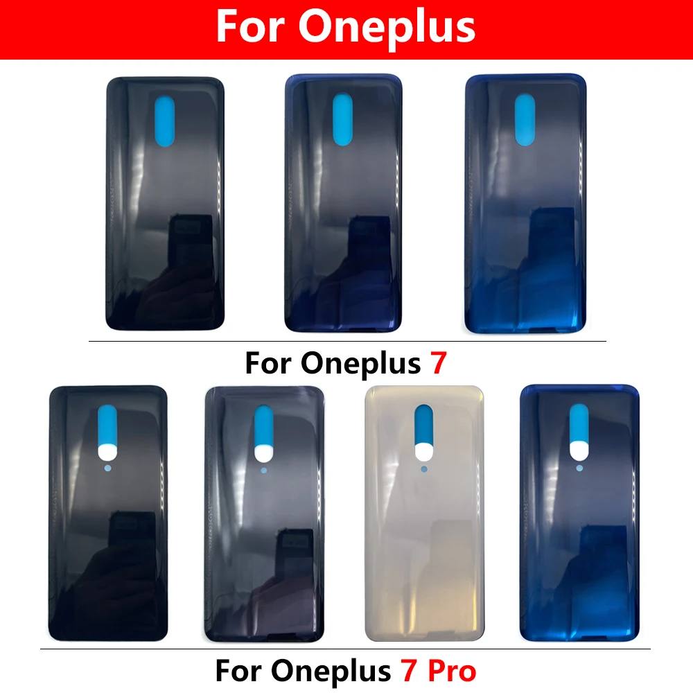 New For OnePlus 7 7t Back Battery Cover Door Rear Glass Cover 1+7 7t pro Housing Case with Glue Sticker
New For OnePlus 7 7t Back Battery Cover Door Rear Glass Cover 1+7 7t pro Housing Case with Glue Sticker