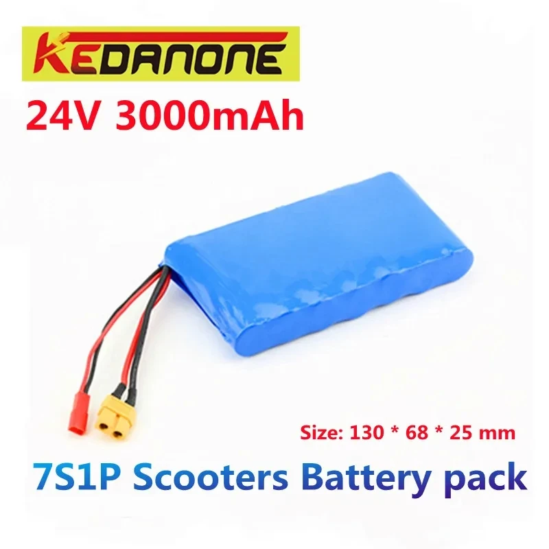 Batería de iones de litio para patinetes eléctricos pequeños, batería de iones de litio de 24V 7S1P de 3000mAh, batería integrad
Batería de iones de litio para patinetes eléctricos pequeños, batería de iones de litio de 24V 7S1P de 3000mAh, batería integrad