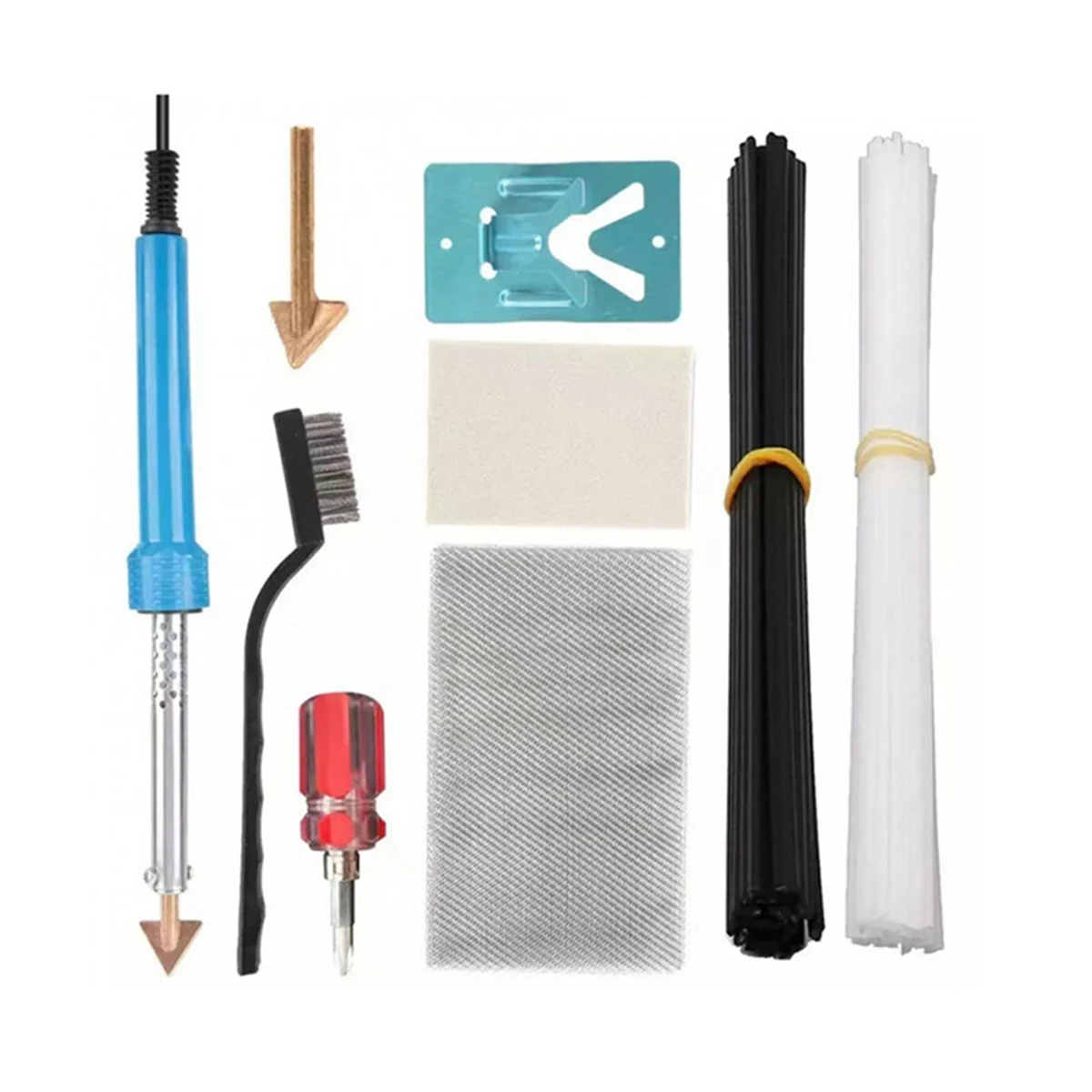 Plastic Welder Kit 80W Car Welding Repair Kit for Bumper Kayak Repair Solder Rework Station Heat Repair Tool US Plug
Plastic Welder Kit 80W Car Welding Repair Kit for Bumper Kayak Repair Solder Rework Station Heat Repair Tool US Plug