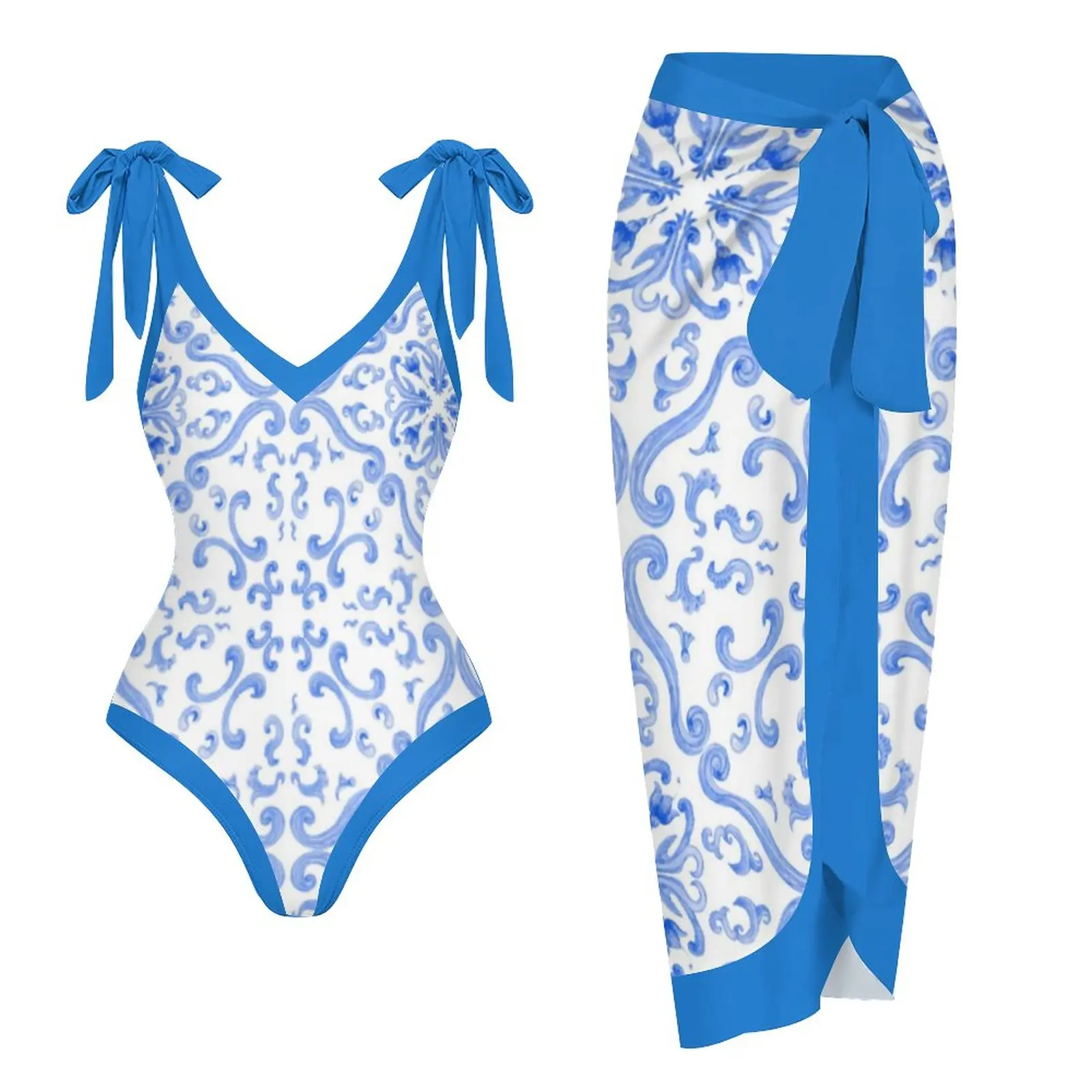 2023 High Waist Bandage Bikini Set For Women Blue Floral Printed Bikinis Push Up Strappy Brazilian Biquini Swimwear Swimsuit
2023 High Waist Bandage Bikini Set For Women Blue Floral Printed Bikinis Push Up Strappy Brazilian Biquini Swimwear Swimsuit