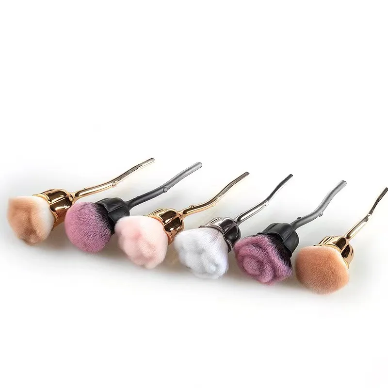Rose Nail Art Dust Brush for Manicure Beauty Brush Blush Soft Powder Brushes Fashion Gel Nail Accessories Material Tools 1Pc
Rose Nail Art Dust Brush for Manicure Beauty Brush Blush Soft Powder Brushes Fashion Gel Nail Accessories Material Tools 1Pc